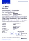 Certifikovaný systém výrobce výkovku dle PED 2014/68/EU